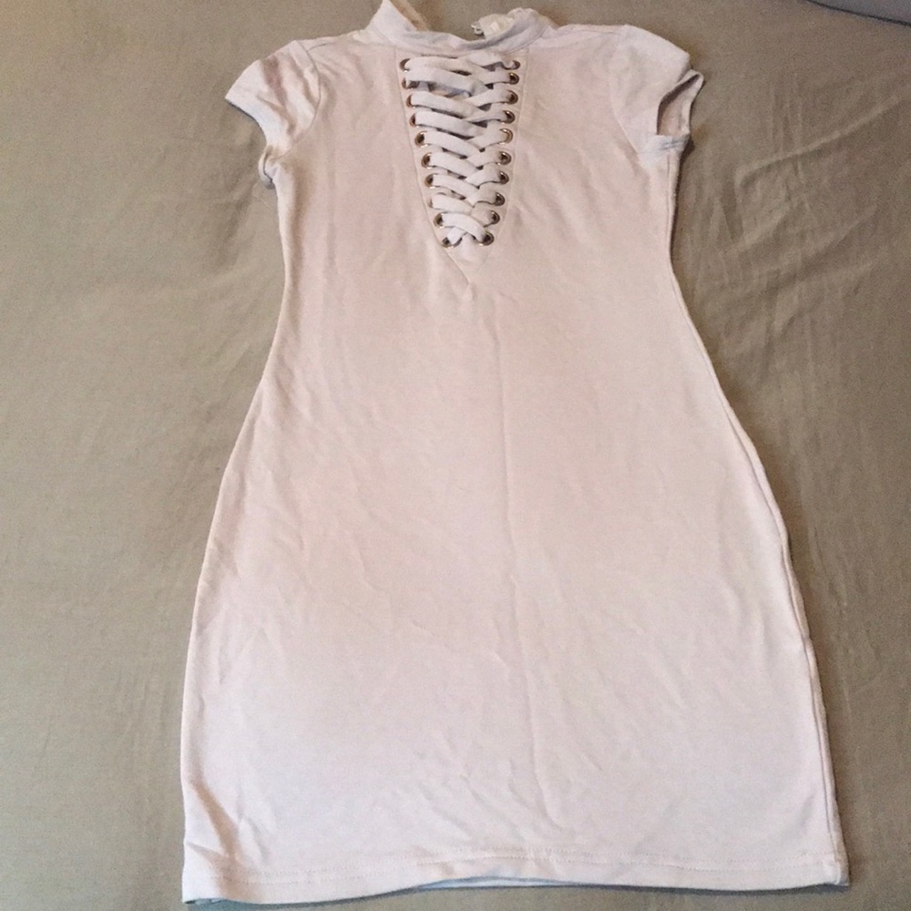 Nude dress